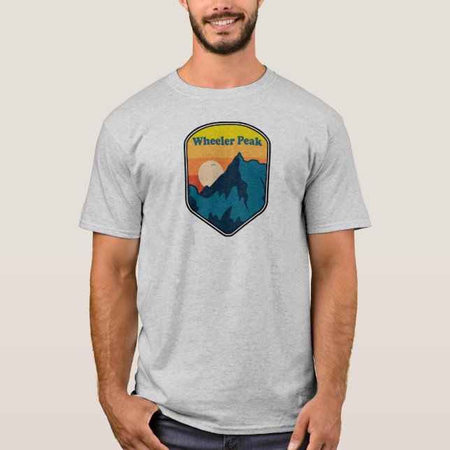 Wheeler Peak New Mexico Sunrise T-Shirt (Front)