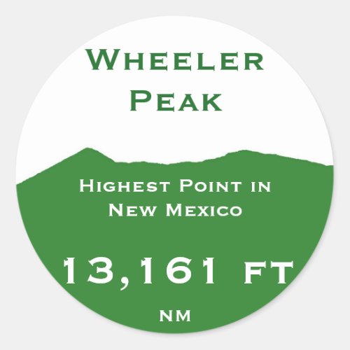 Wheeler Peak Sticker