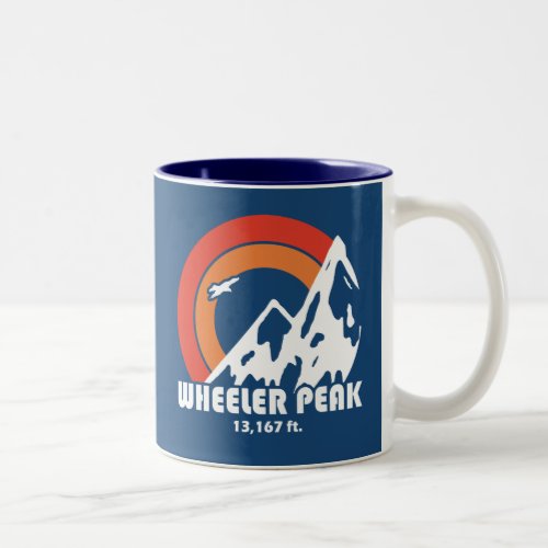 Wheeler Peak Sun Eagle Two_Tone Coffee Mug