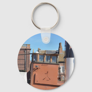 Wheelhouse Of The Lydia Eva Keychain