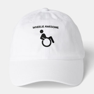 Wheelie Awesome Wheelchair Hat