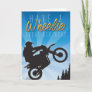 Wheelie Great | Blue Sky Dirt Bike Birthday Card
