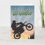 Wheelie Great | Gray Sky Dirt Bike Birthday Card