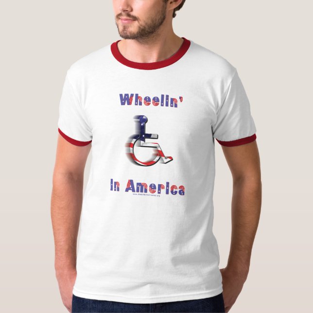 Wheelin' In America T-Shirt (Front)