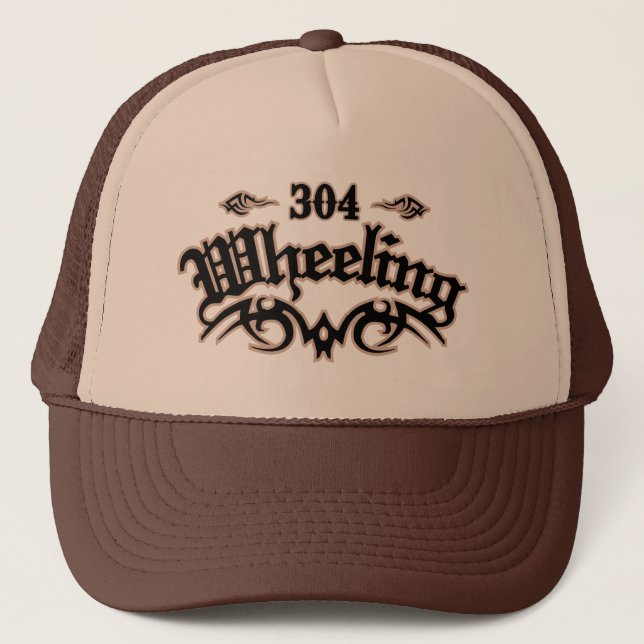 Wheeling 304 trucker hat (Front)