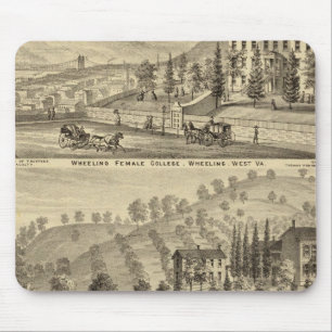 Wheeling Female College, Wheeling Mouse Pad