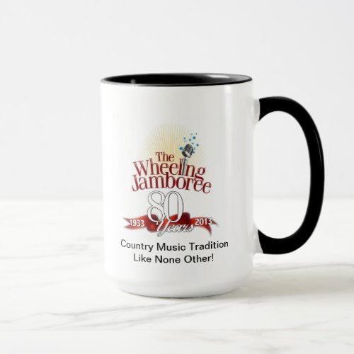 Wheeling Jamboree 80th Anniversary Coffee Mug