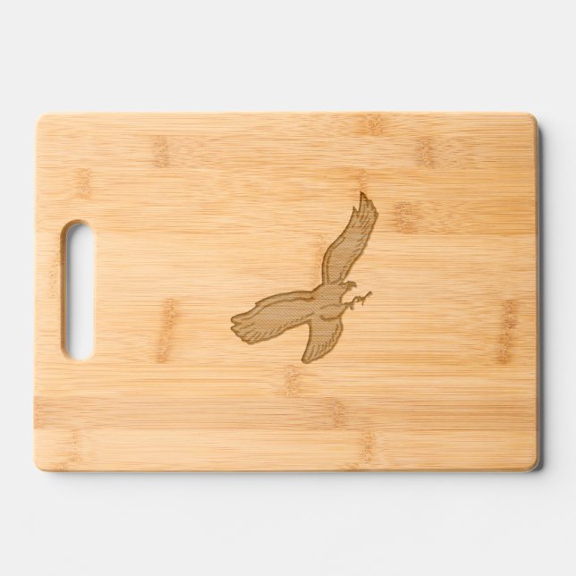 Wheeling Thunderbird  Engraved Cutting Board (Front)