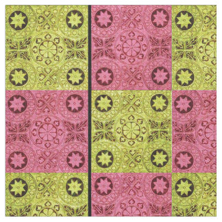 wheels and stars fabric