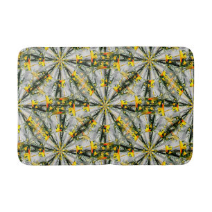 Wheels of Daffodils....... Bath Mat