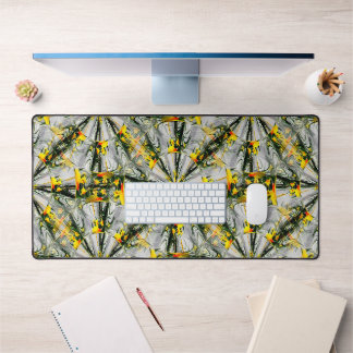 Wheels of Daffodils....... Desk Mat