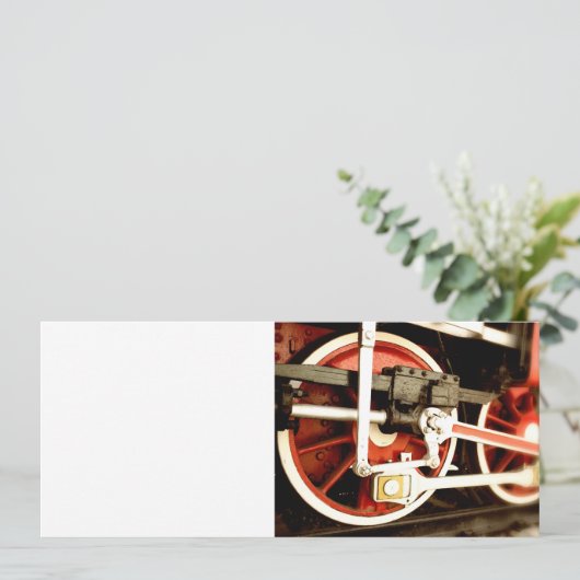 Wheels of steam locomotive (Standing Front)