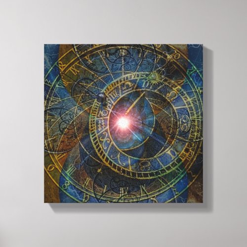 Wheels of Time Canvas Print