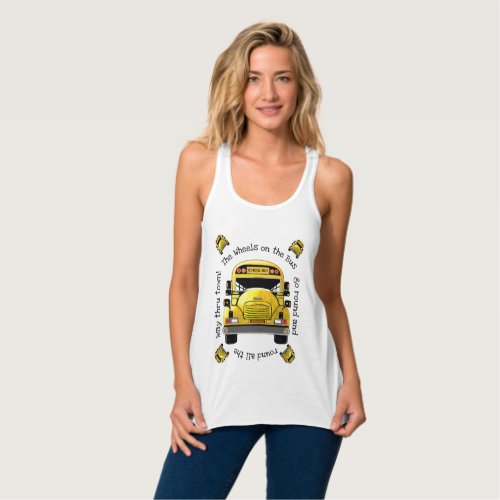 Wheels on the Bus Maternity T Shirt
