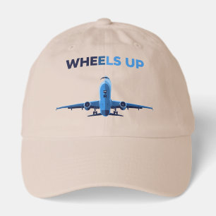 Wheels Up Aviation Takeoff Minimalist Hat
