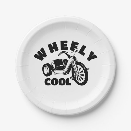 Wheely Cool Big Wheel  Paper Plates