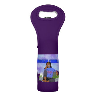 WHEEW CHIILLE - It Be Like That! Wine Bottle Tote Bag