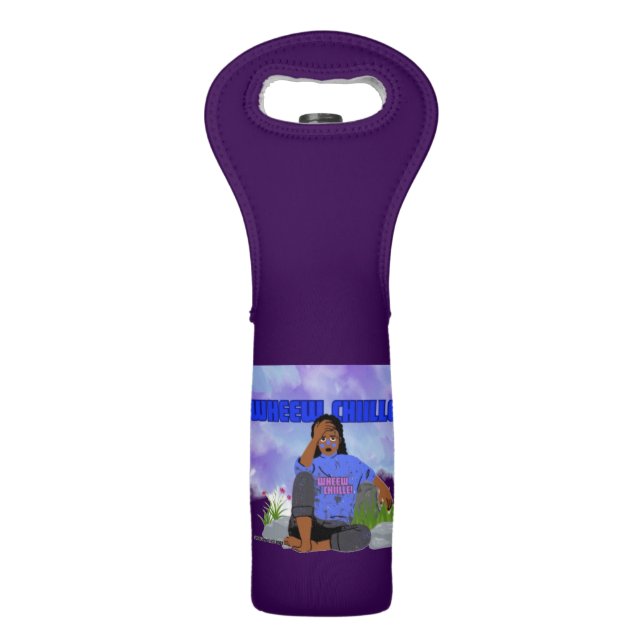 WHEEW CHIILLE - It Be Like That! Wine Bottle Tote Bag (Front)