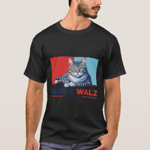 Wheimer 2024 Funny Cat Election Kamala Harris T-Shirt