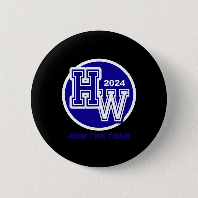 Wheimer 2024 Join The Team - Save Our Democracy- F Button (Front)