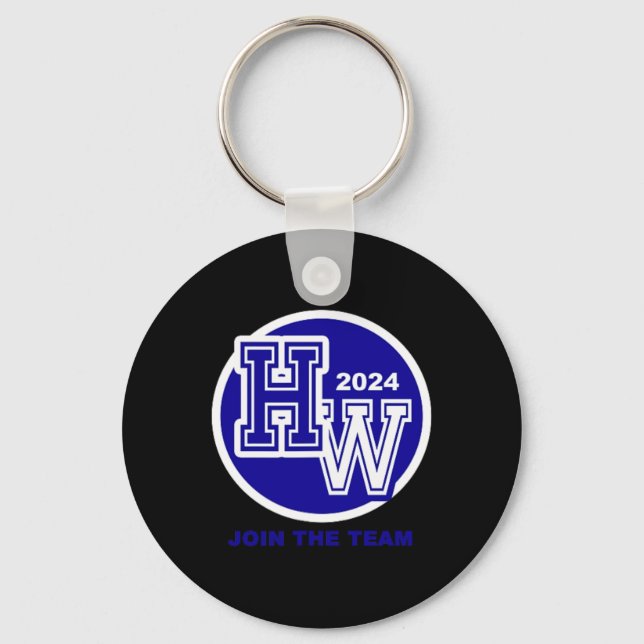 Wheimer 2024 Join The Team - Save Our Democracy- F Keychain (Front)