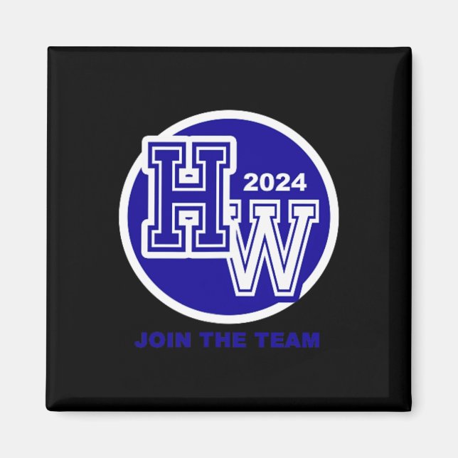 Wheimer 2024 Join The Team - Save Our Democracy- F Magnet (Front)