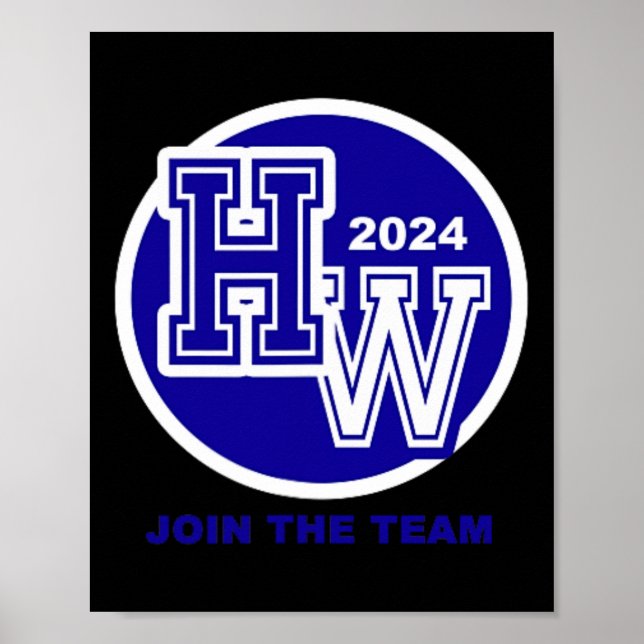 Wheimer 2024 Join The Team - Save Our Democracy- F Poster (Front)
