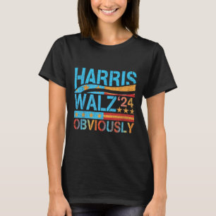 Wheimer Obviously! Harris Waltz 2024 Election T-Shirt