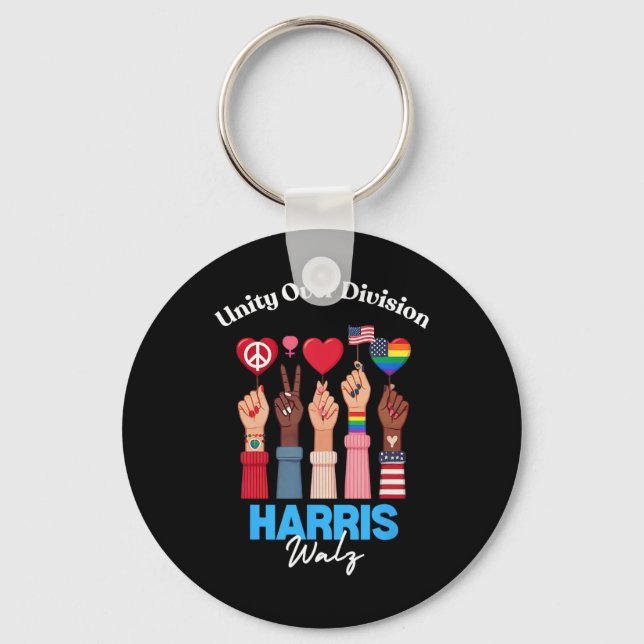 Wheimer Waltz 2024 Unity Over Division  Keychain (Front)