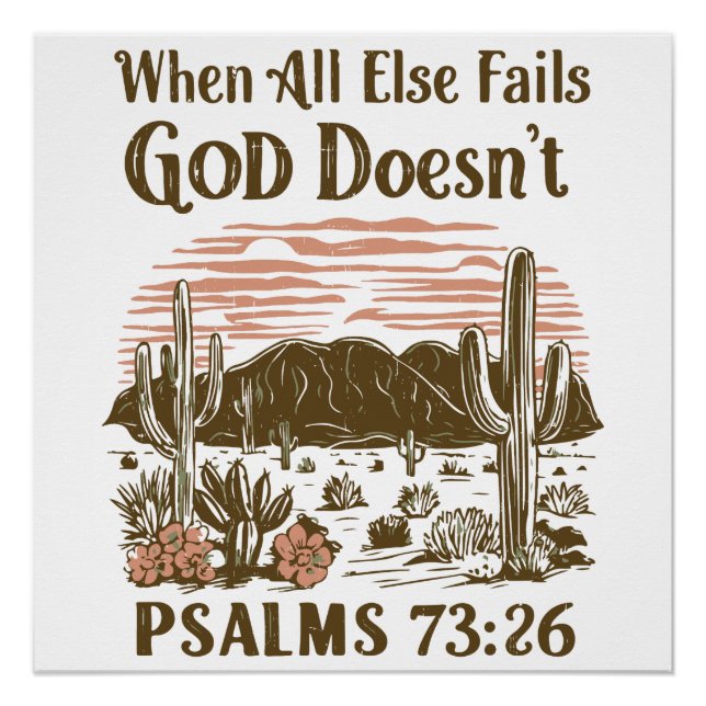 When All else Fails God Doesn't  Poster (Front)