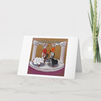 When Ants Elope Rick London Funny Comic Card