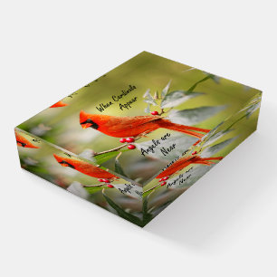 When Cardinals Appear, Angels are Near Paperweight
