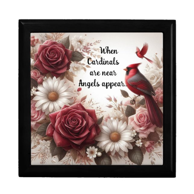 When Cardinals are near Gift Box (Front)