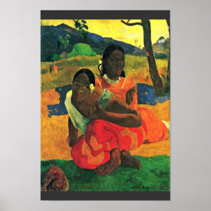 When Did You Marry? (Faa Nafea Ipoipo?) By Gauguin Poster