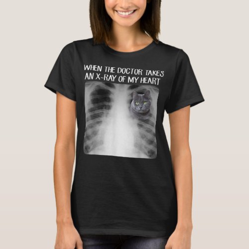 When Doctor Takes X_ray Of My Heart Funny Russian  T_Shirt