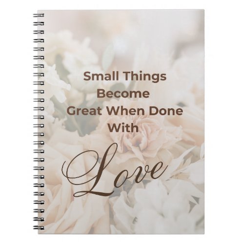 When Done WIth Love Journal Notebook _ Lined