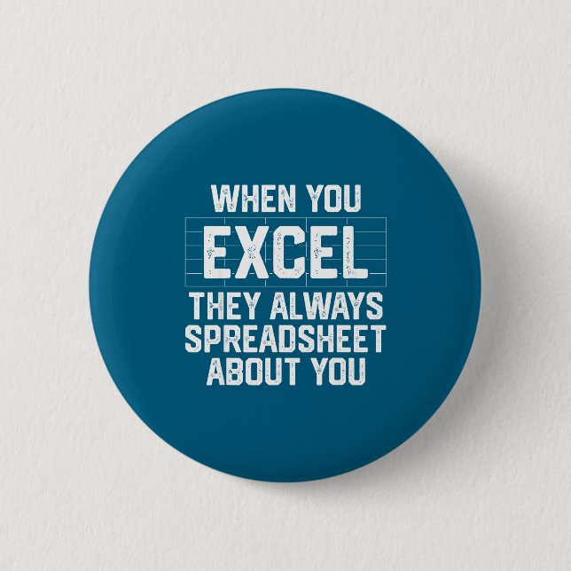 When excel spreadsheet about accounting button (Front)