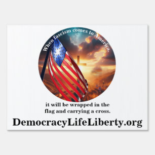 When fascism comes to america......... sign