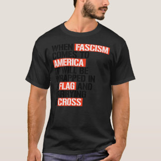 When Fascism comes to America Sticker T-Shirt
