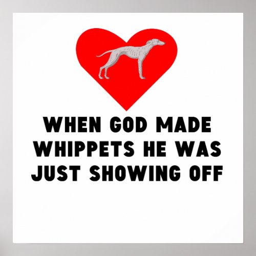 When God Made Whippets Poster