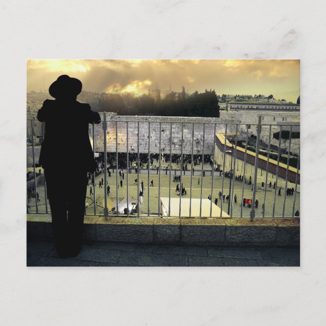 When God visit his People Postcard (Front)