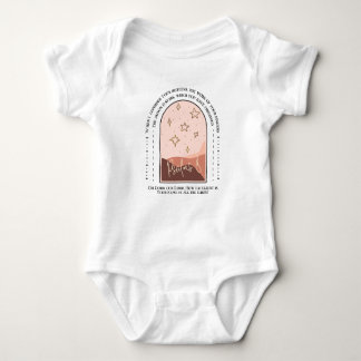When I consider Your heavens, Psalms 8 Baby Bodysuit