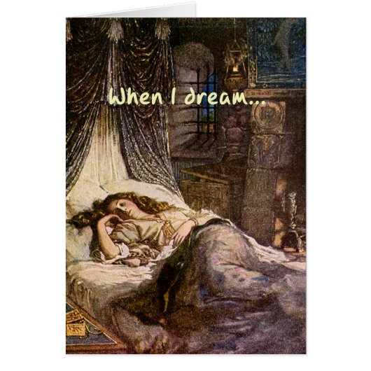 When I Dream Cards (Front)