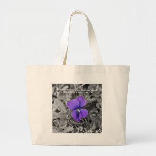 When I fall it is not failure... Large Tote Bag