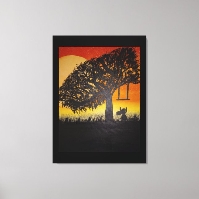 When I Grow Up Canvas Print (Front)