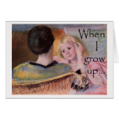 When I Grow Up... Cards (Front Horizontal)