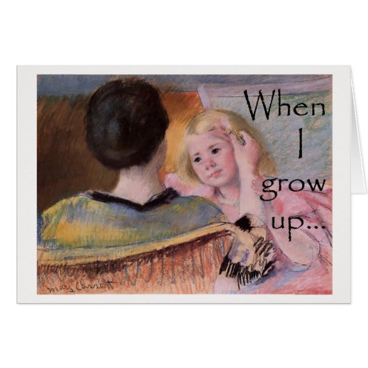 When I Grow Up... Cards (Front Horizontal)