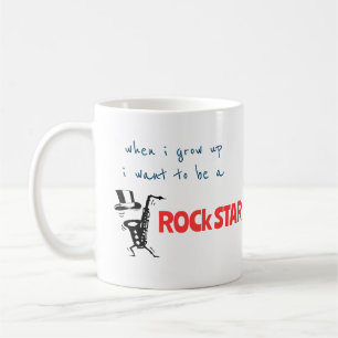 When I Grow Up Rock Star Coffee Mug