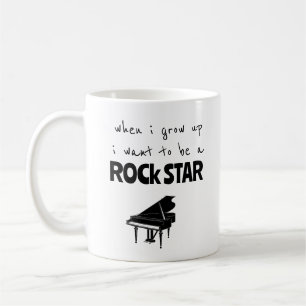 When I Grow Up Rock Star Coffee Mug