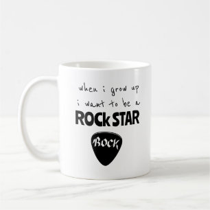 When I Grow Up Rock Star Coffee Mug